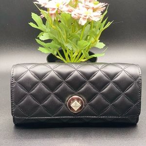 Kate Spade Natalia Large Flap Turnlock Wallet